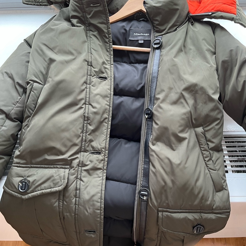 Mackage Olive and Black Women's Jacket